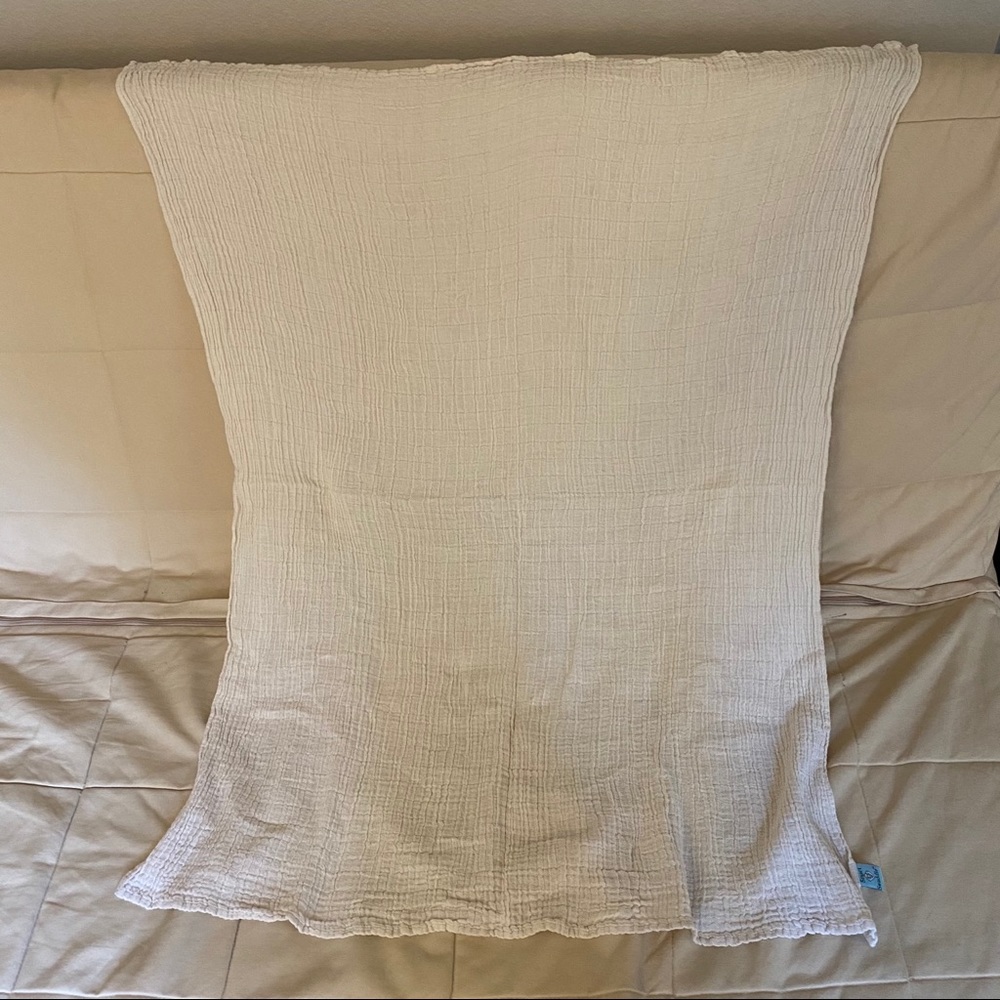 Cream Texture Smart Swaddle Baby Blanket